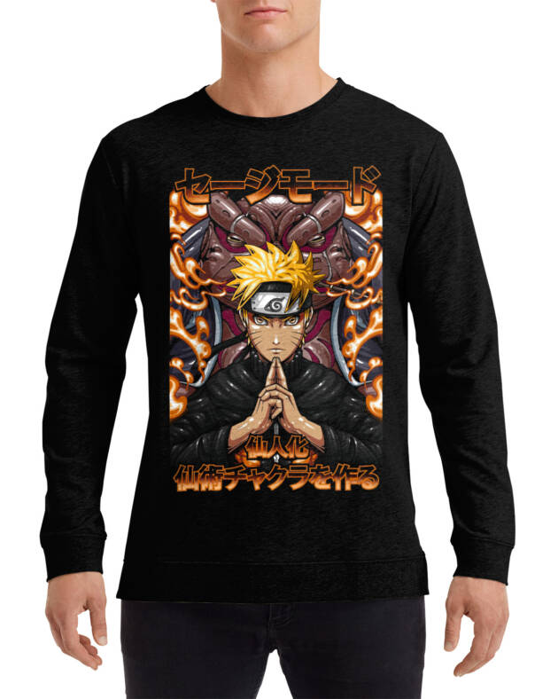 Pulover Naruto Față