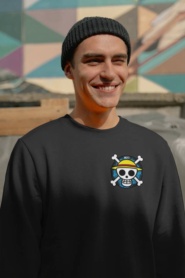 Pulover Luffy Față-Spate - imagine 2