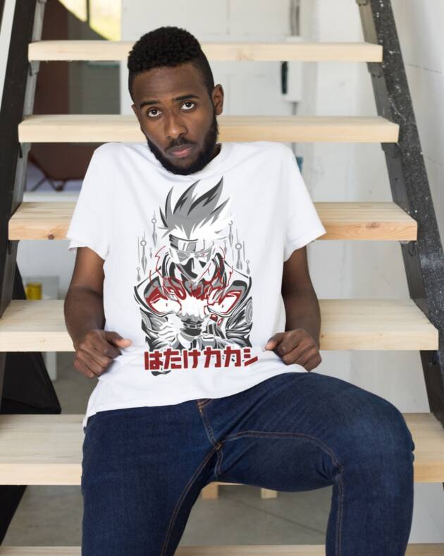 Tricou Kakashi Față