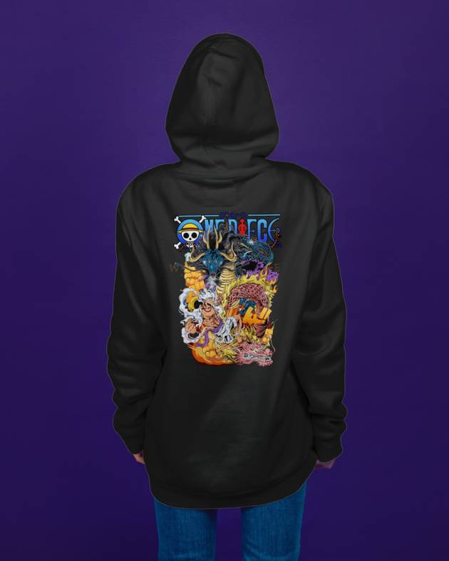 Hanorac Luffy, Kaido Față-Spate