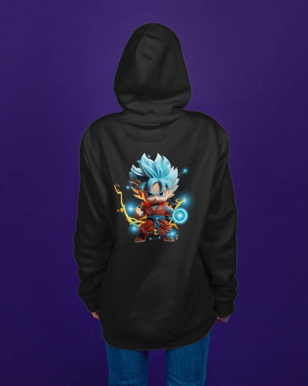 Hanorac Goku Față-Spate
