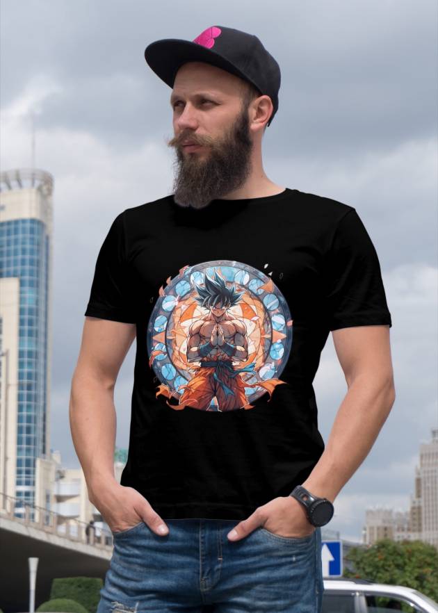 Tricou Goku Față