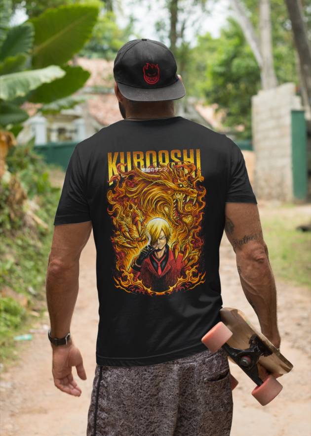 Tricou Sanji Față-Spate
