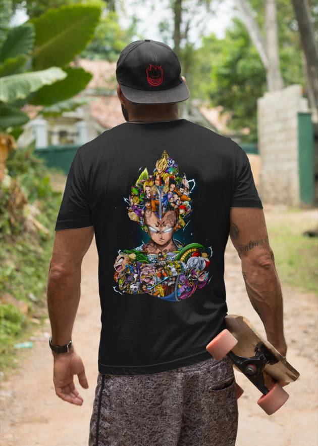 Tricou Vegeta Față-Spate