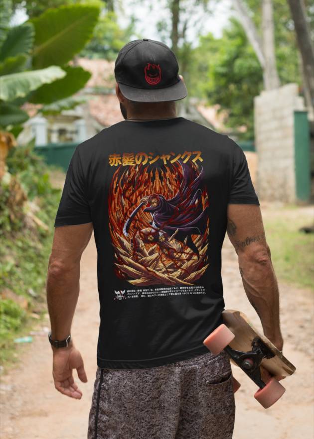 Tricou Shanks Față-Spate