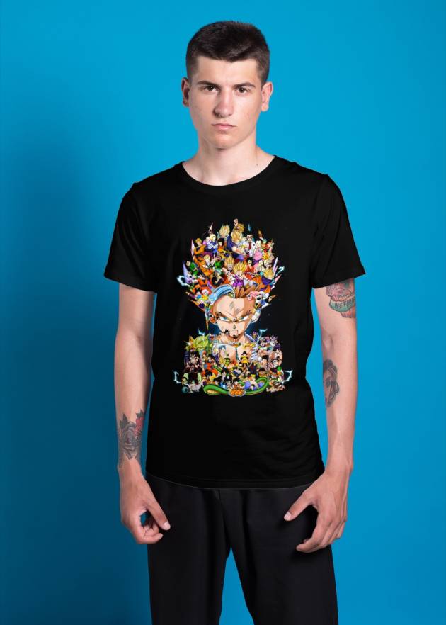 Tricou Gohan Față