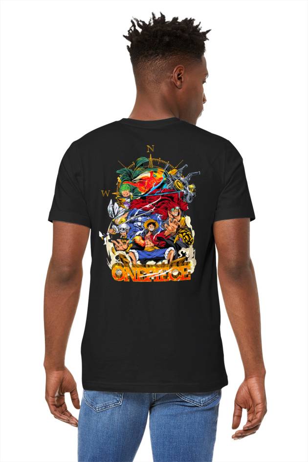 Tricou One Piece Față-Spate