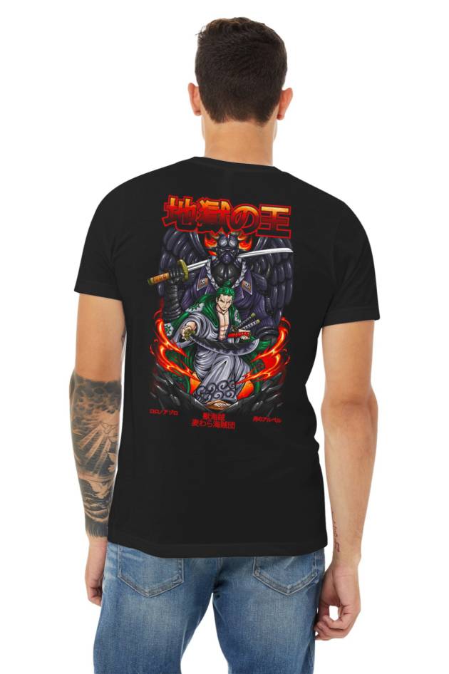 Tricou Zoro, King Față-Spate