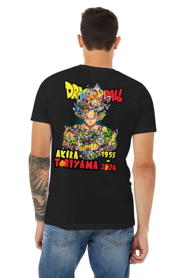 Tricou Goku Față-Spate