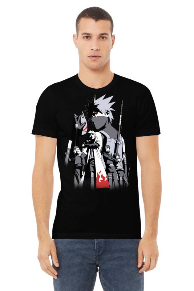 Tricou Kakashi Față