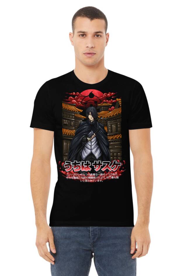 Tricou Sasuke Față