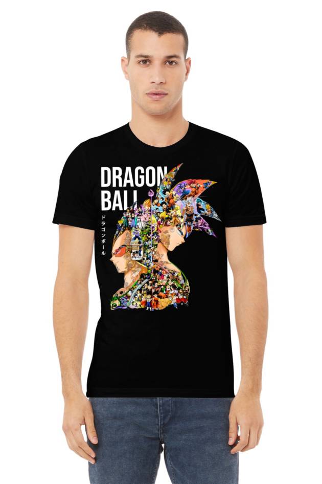 Tricou Vegeta, Goku Față