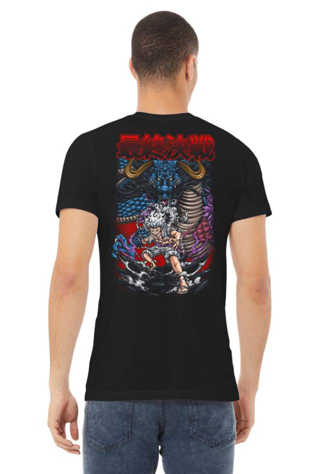 Tricou Luffy, Kaido Față-Spate
