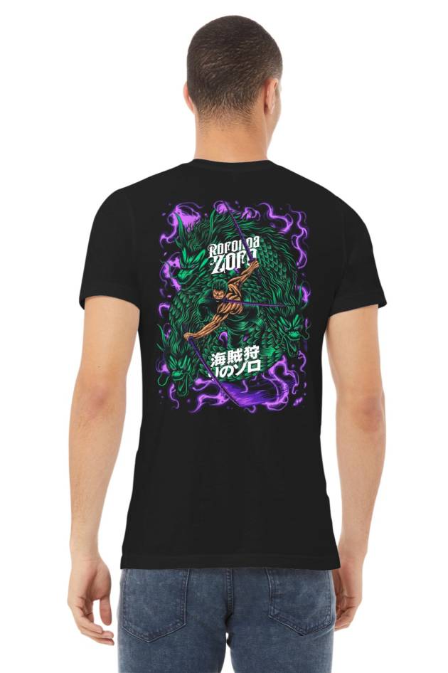 Tricou Zoro Față-Spate