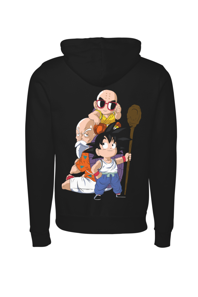 Hanorac Goku, Roshi, Kirilin Față-Spate