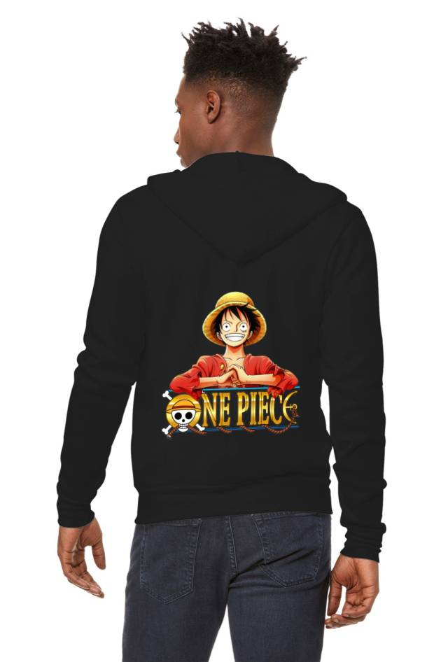 Hanorac Luffy Față-Spate