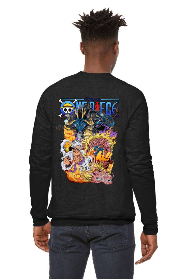 Pulover Luffy, Wano Față-Spate