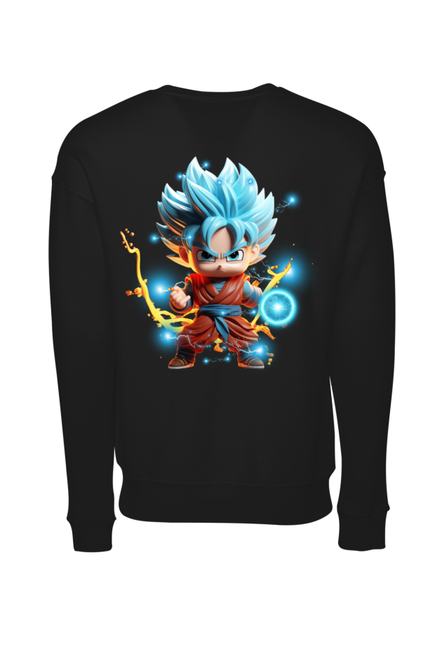 Pulover Goku Față-Spate
