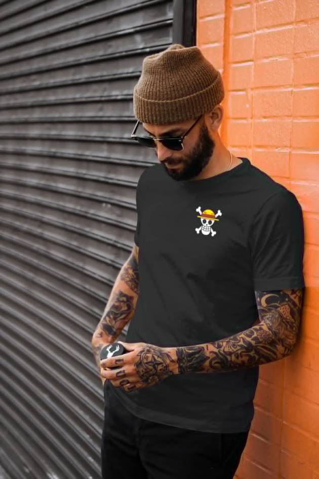 Tricou Luffy Față-Spate - imagine 2