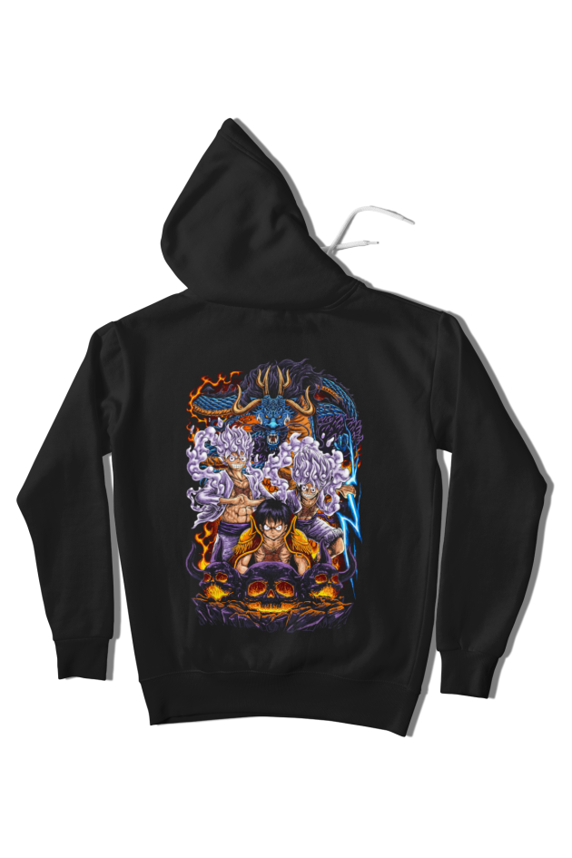 Hanorac Luffy, Kaido Față-Spate