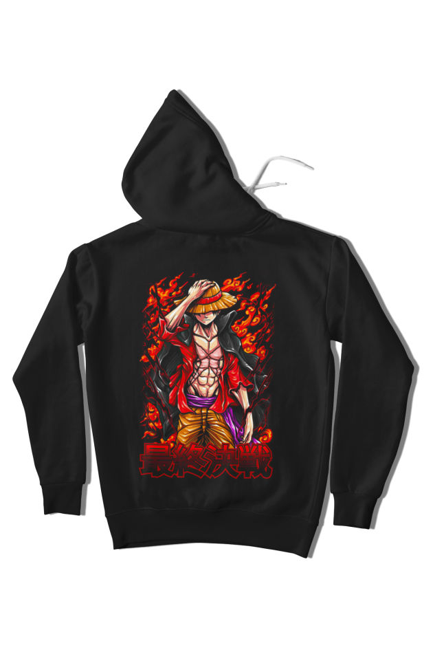 Hanorac Luffy Față-Spate