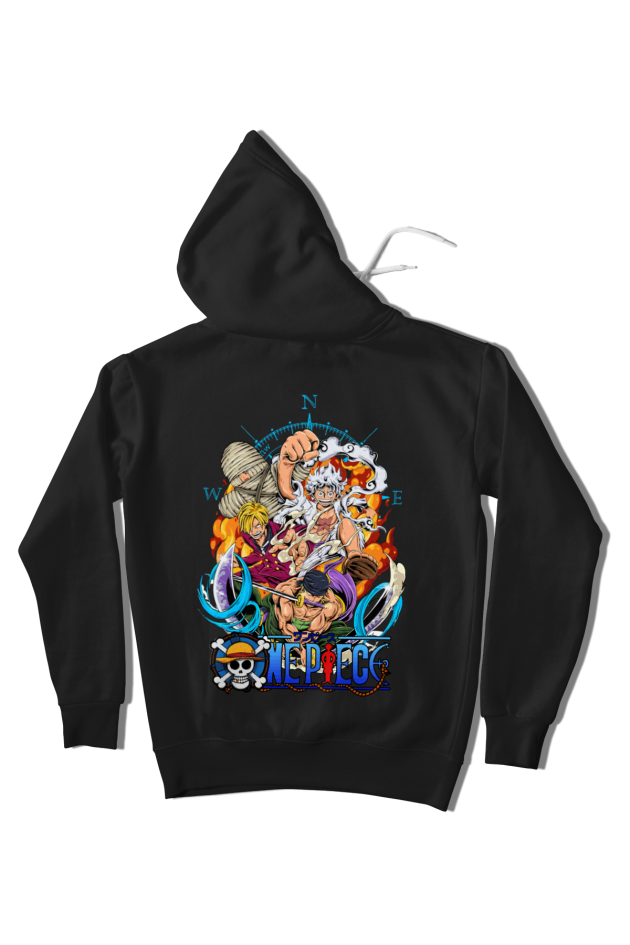 Hanorac Luffy, Zoro, Usopp Față-Spate