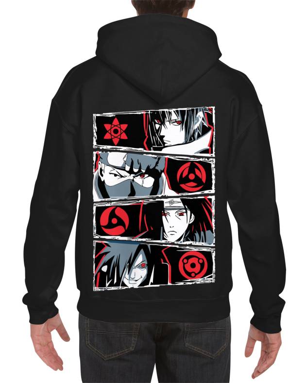 Hanorac Sasuke, Itachi, Madara Față-Spate