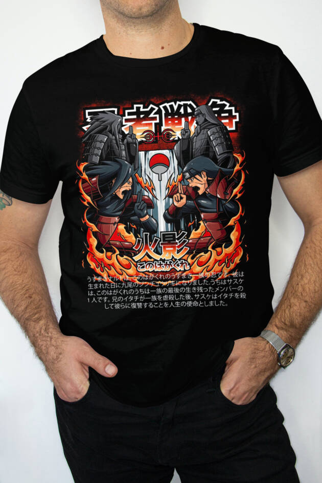 Tricou Madara & Hashirama Față