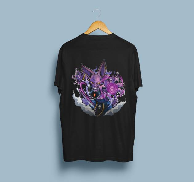 Tricou Beerus Față-Spate
