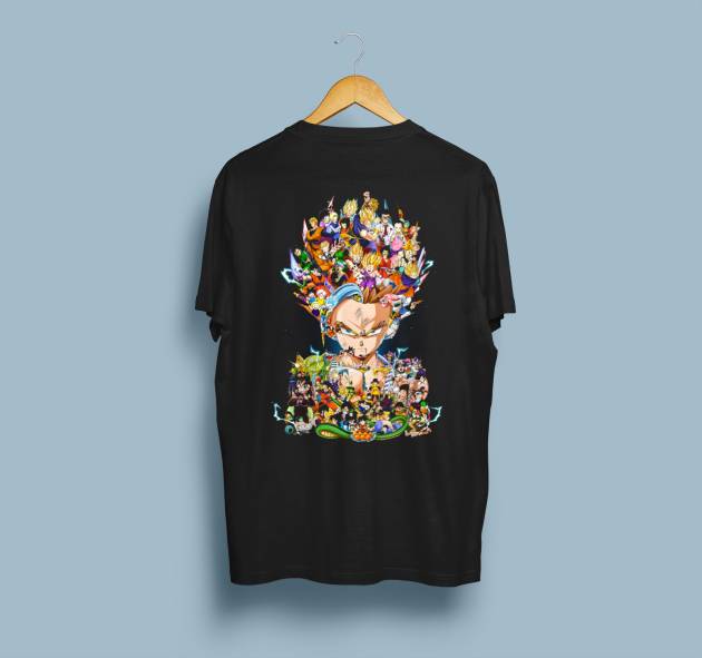 Tricou Gohan Față-Spate
